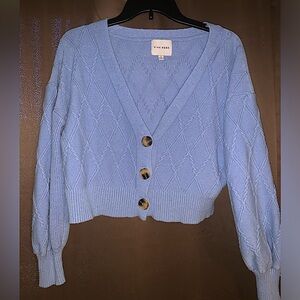 🦋🌀PINK ROSE Women’s Crop Sweater🌀🦋